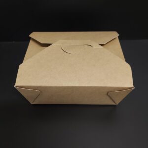 Box na jídlo s chlopněmi KRAFT 750 ml