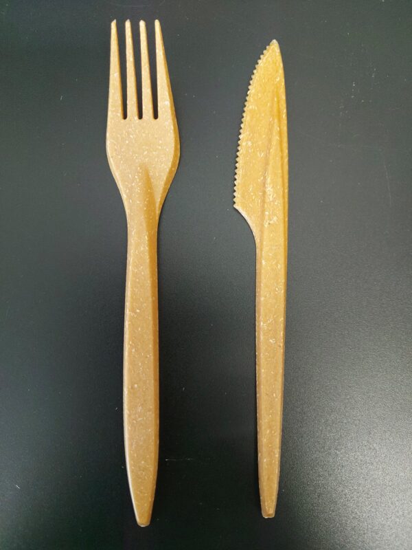Vidlička eko kompozit dřevo/plast WPC 18 cm - Obrázek 4