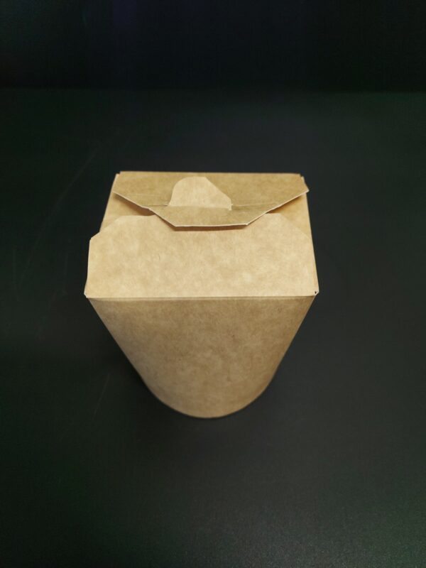 Box na nudle/rýži Eko KRAFT 500 ml kulaté dno