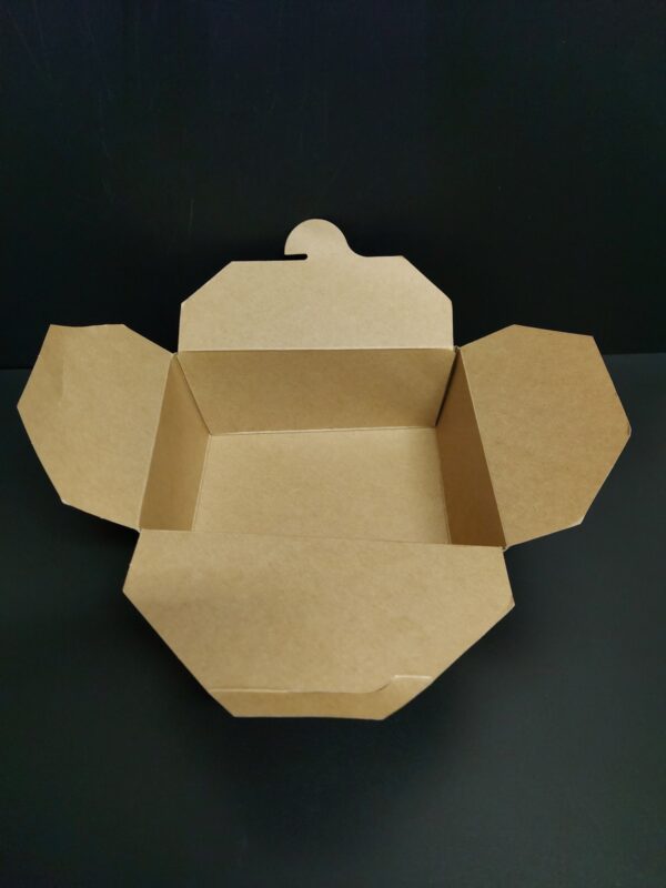 Box na jídlo s chlopněmi KRAFT 2000 ml - Obrázek 3