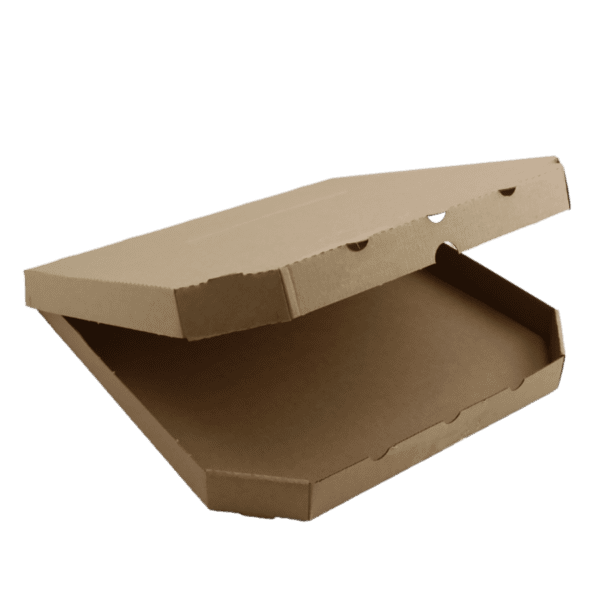 PIZZA krabice 32x32x3 cm hnědá bez potisku